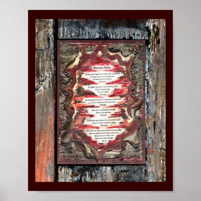 Dagliga Voices Poster (Framsidan)