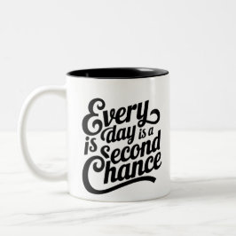 Dagligen är en chans - matematisk konst Mugg