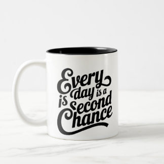 Dagligen är en chans - matematisk konst Mugg