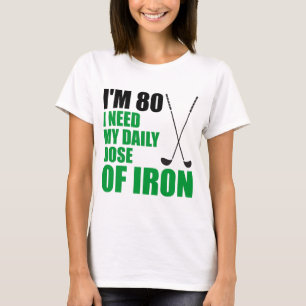 Dagligen dos 80 av järn tee shirt
