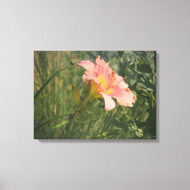Dagligen i Sol Wrapped Canvas (Framsida)