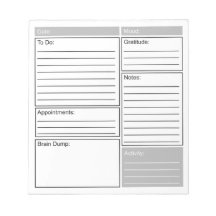 Dagligen Journal med Do List, Gratitude och mer