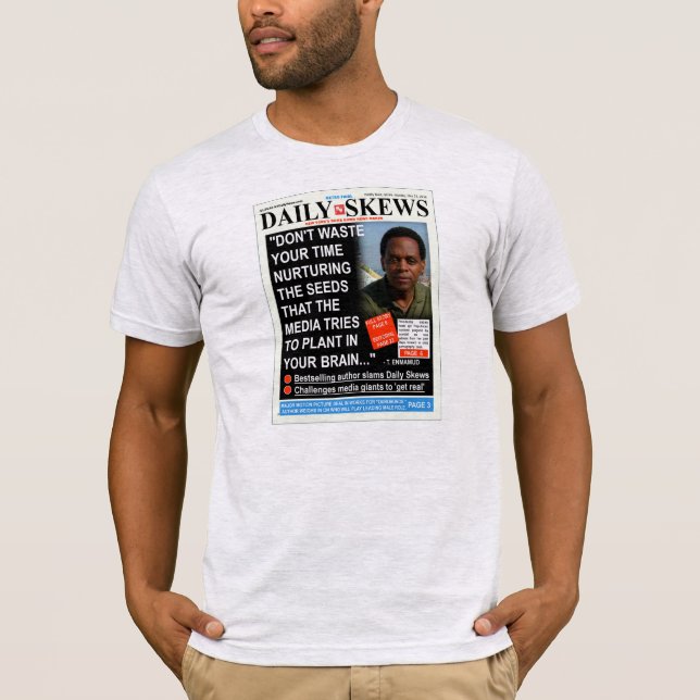 Dagligen Skews Tee Shirt (Framsida)