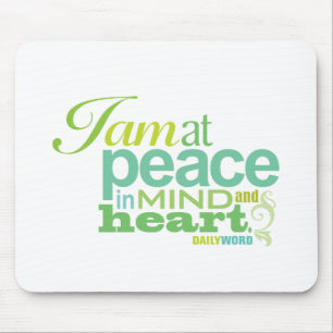 DAGLIGEN WORD® "inre fred" Mousepad Musmatta