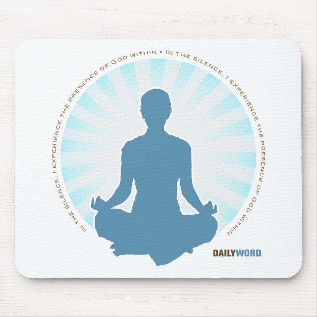 DAGLIGEN WORD® "inre fred" Mousepad Musmatta (Framsidan)