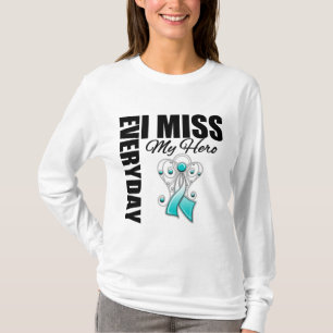 Dagligt I Fröcken min Cervical cancer för hjält Tee Shirt