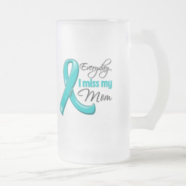 Dagligt I Fröcken min Ovarian cancer för mamma Frostat Ölglas (Höger)