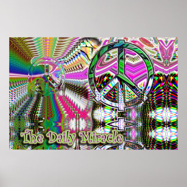 "Dagligt Miracle"-poster Poster (Framsidan)