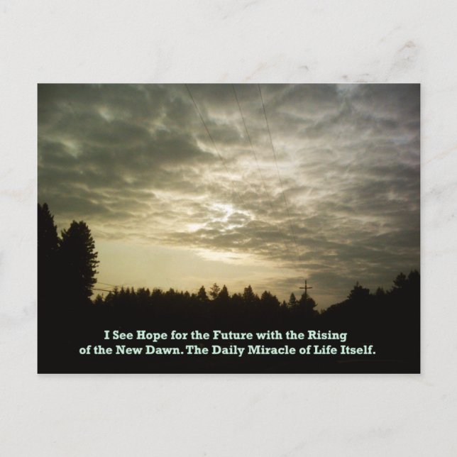 Dagligt Miracle-vykort Vykort (Framsida)