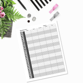 Dagligt Möte schema | GRÅTT