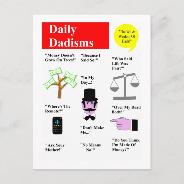 Dagligt vykort för daglig dagtid (Framsida)