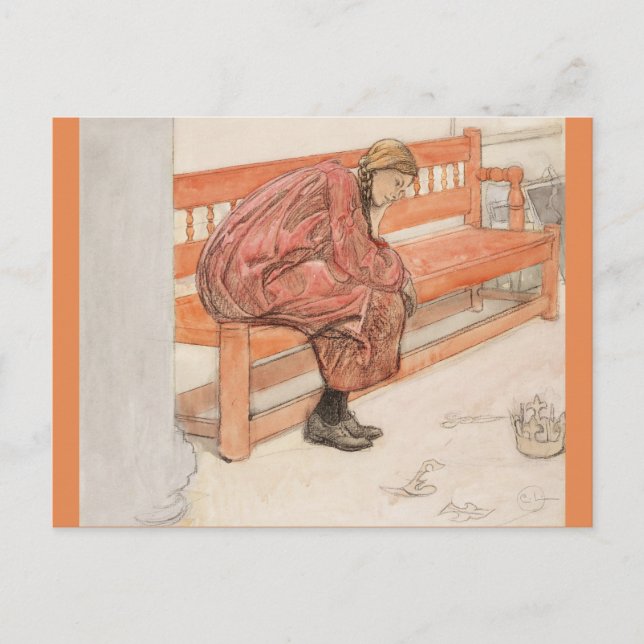 Dagmar och Pappra Krona Vykort (Framsida)