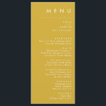Dagmeny för den moderna minimalistiska Guld Bröllo Meny<br><div class="desc">Den moderna minimalistiska middagsmenyn i Guld bröllop är perfekt för din klassboho bröllop. Dess enkla, unika abstrakta utformning tillsammans med ett minimalt skript för contemporaryn och guld färg palette ge för den här produkten känns som elegantens högtidliga lyx samtidigt som den förblir förenklad, chic bohemisk. Behålla den som den är...</div>