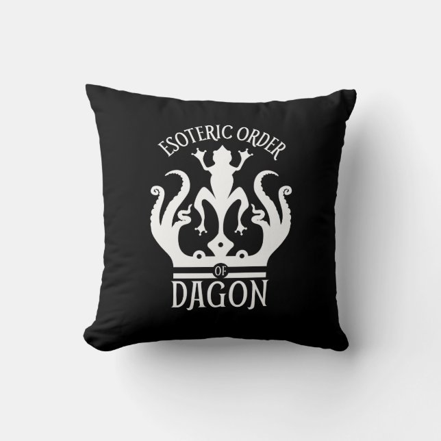 Dagon Insmouth Lovecraft Kudde (Framsida)
