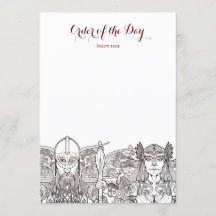 Dagordningen Woden & Fríge Bröllop