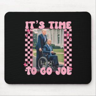Dags att åka Joe Funny Trump 2024 Musmatta