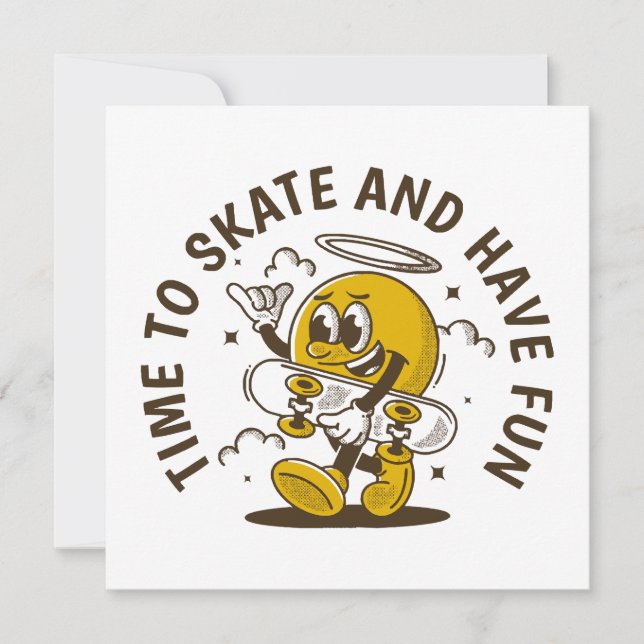 Dags att åka skate (Framsida)