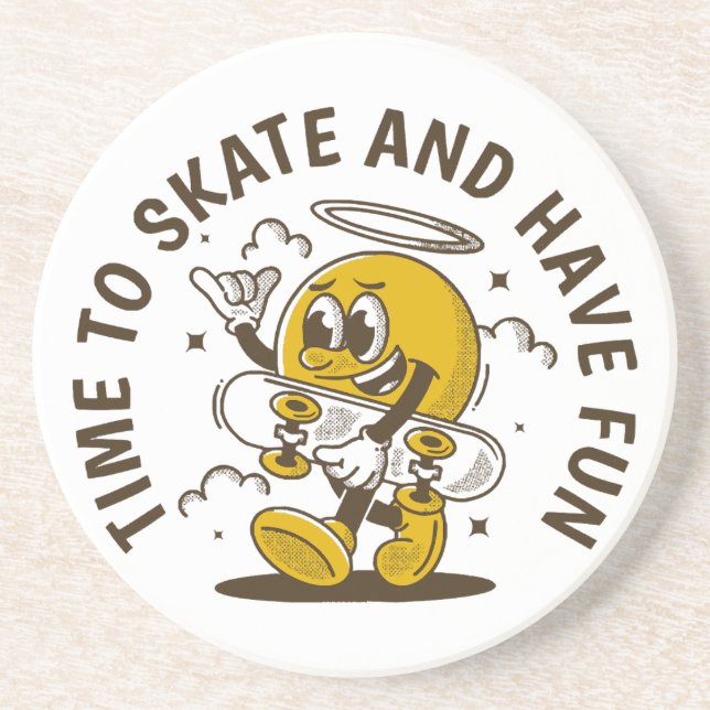 Dags att åka skate underlägg (Framsidan)