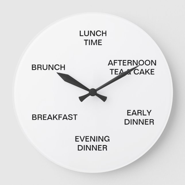 Dags att äta hög klocka (Framsida)