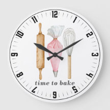 Dags att bake Bakers Verktyg Utensils