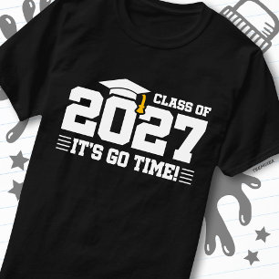 Dags att Börja Examenscitat Avgångsklass 2027 T Shirt