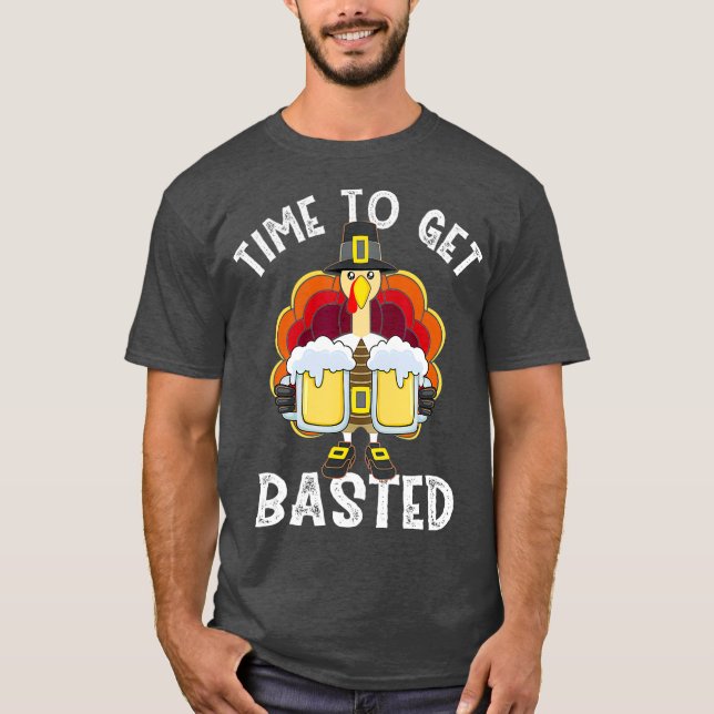Dags att få Bastad, så roligt att Turkiet Pilgrim  T Shirt (Framsida)