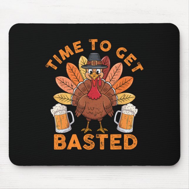 Dags att få en stärkt Thanksgiving av öl, Turkiet Musmatta (Framsidan)
