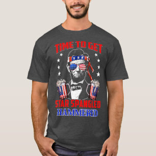 Dags att få stjärnorna sprudlade, amerikanska öl t shirt