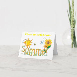 DAGS ATT FESTA DIN *SOMMAR 21-ÅRSdag* Kort