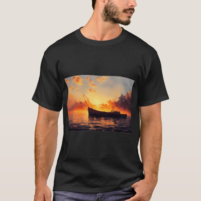 Dags att fiska t shirt (Framsida)