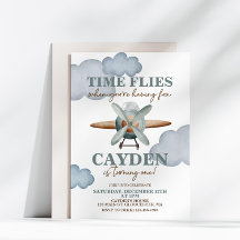 Dags att flyga! Flygplan Första födelsedagen