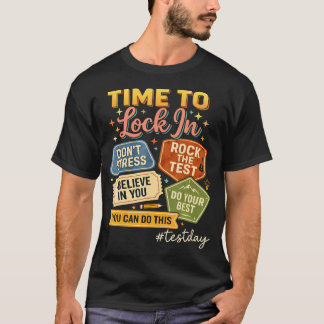 Dags att förbereda sig för testdagen Statliga prov T Shirt