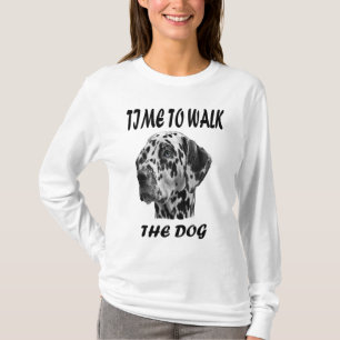Dags att gå till hund t shirt