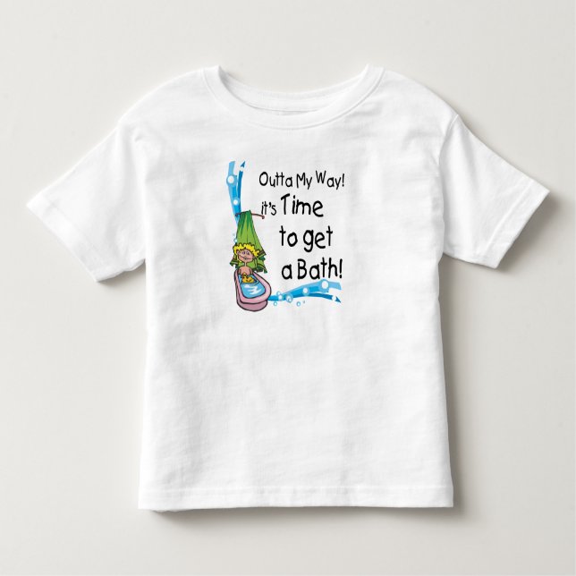 Dags att hämta Bath T Shirt (Framsida)