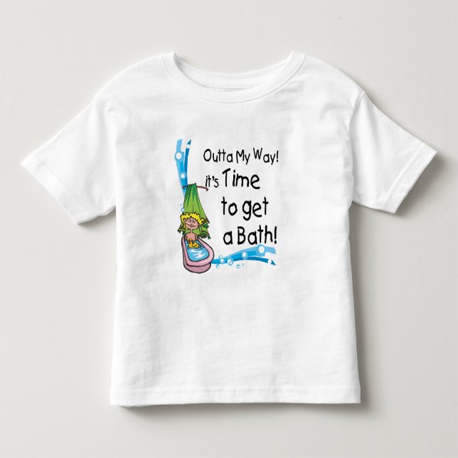 Dags att hämta Bath Tee Shirt (Framsida)