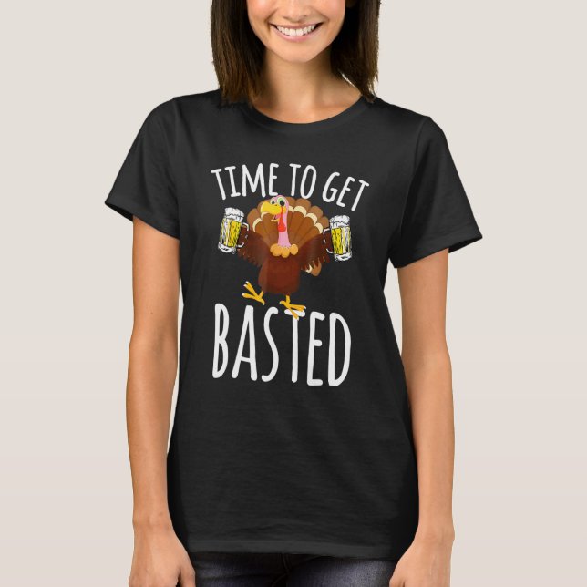 Dags att hämta öl t shirt (Framsida)