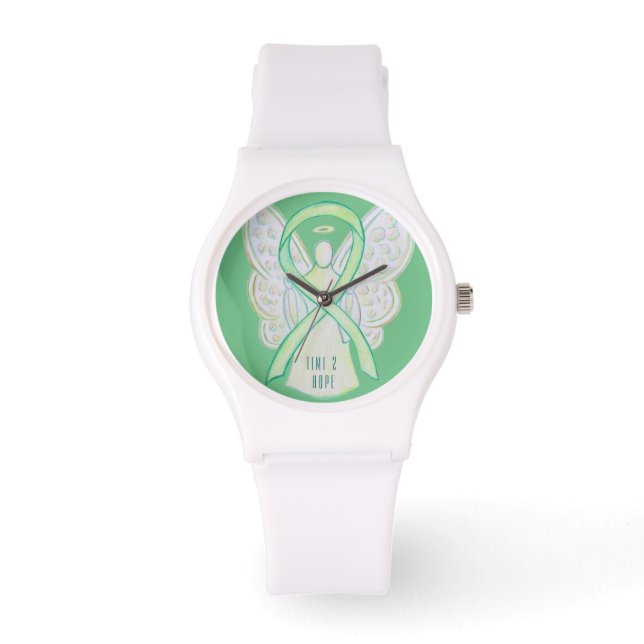 Dags att hoppas på att begränsa den gröna medveten armbandsur (Framsida)