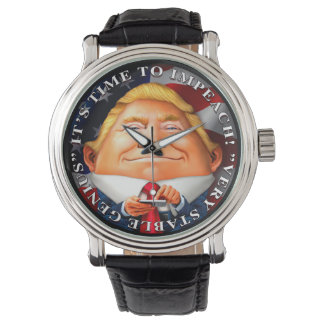 Dags att impeach, "Mycket stabil Geni" Armbandsur