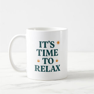 Dags att koppla av kaffemugg