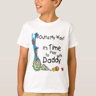 Dags att leka med pappa t shirt