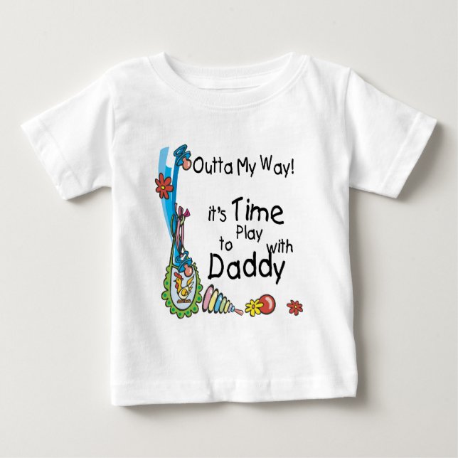 Dags att leka med pappa tee (Framsida)