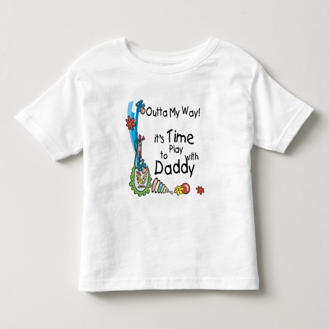 Dags att leka med pappa tee (Framsida)