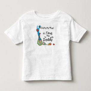 Dags att leka med pappa tee shirt