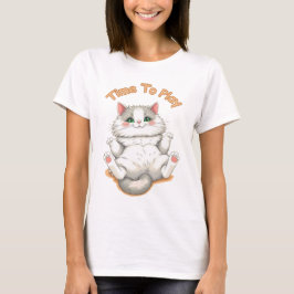 Dags att leka - Sötaste kattdesignen T Shirt