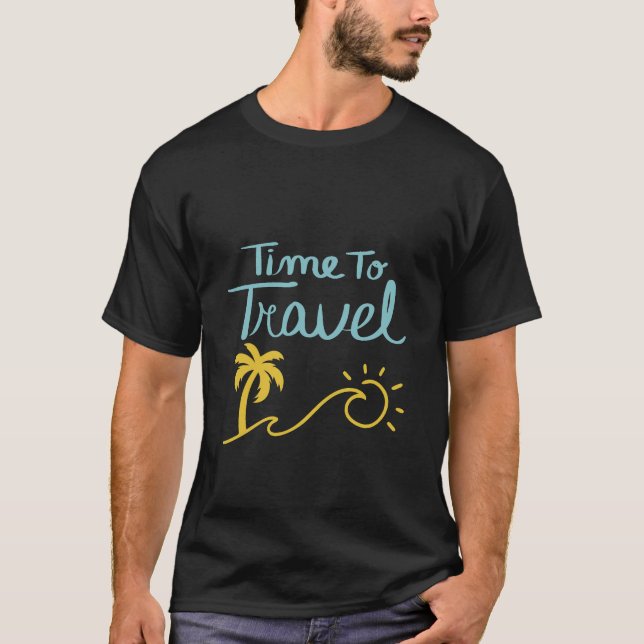 Dags att resa t shirt (Framsida)