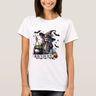 Dags att röra vid Pot Halloween-felstartsdesignen T Shirt