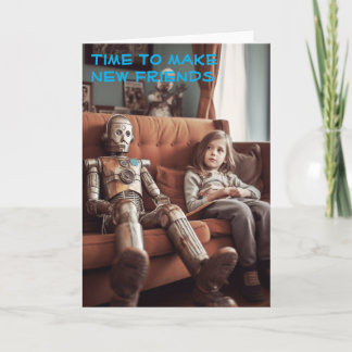 Dags att skapa nya vänner - Tom inuti Kort