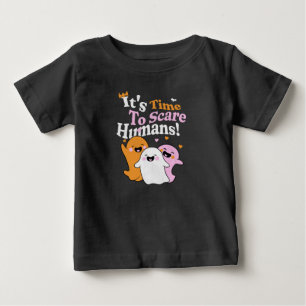 Dags att skrämma människor! Söta Halloween-spöken T Shirt