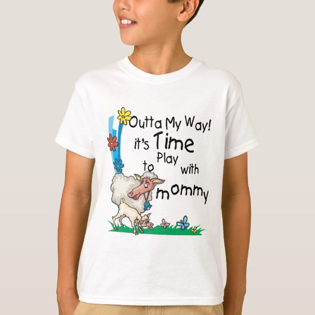 Dags att spela med Mamma 2 T-shirt (Framsida)