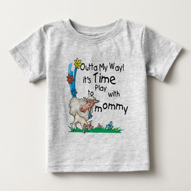 Dags att spela med Mamma 2 T Shirt (Framsida)